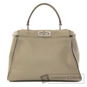 Fendi Peekaboo Selleria Handbag Calfskin